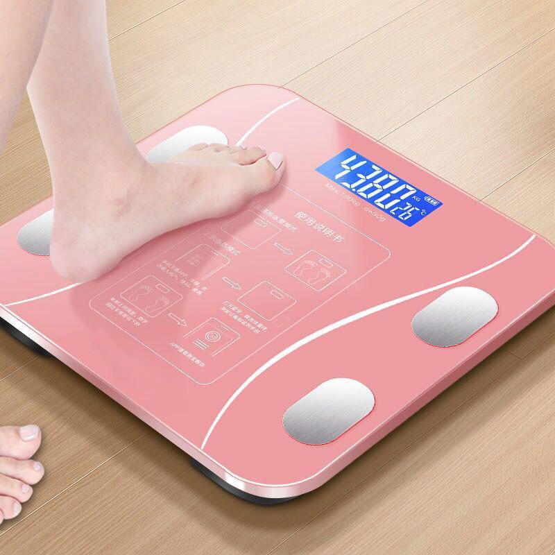 2021 New Arrival Electronic Weighing Scales USB Charging Smart Digital Weight Machine Electronic Weighting Body Fat Scale