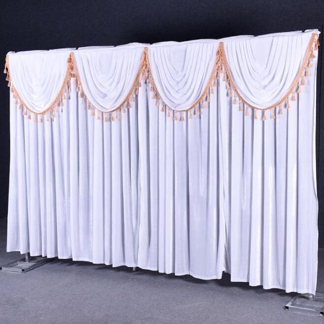 Simple style velvet material wedding Backdrop New Material 3M*4M wedding stage background