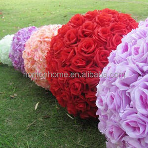 Rose flower ball 10 Inch Kissing Ball Wedding decorations