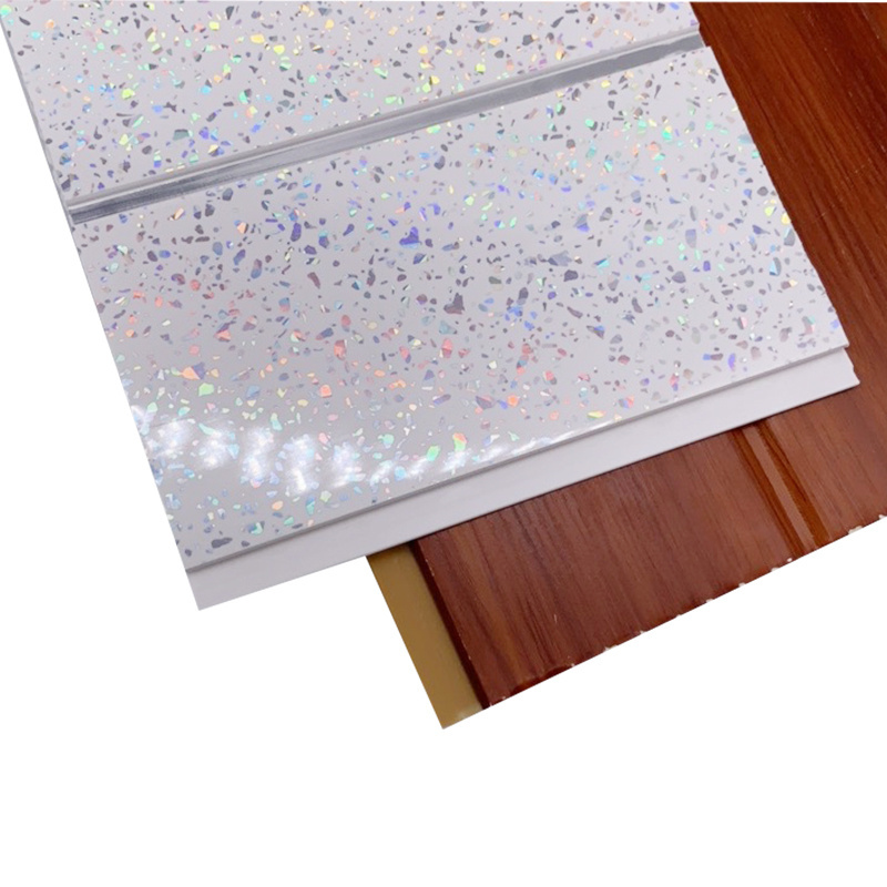 New PVC Material Plastic Wood Grain pvc roof ceiling Panels