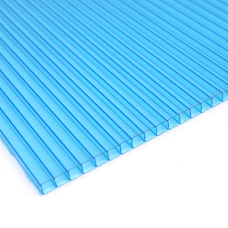 UV Coated Transparent PC Plastic Polycarbonate Twin Wall Polycarbonate Panels Hollow Sheets