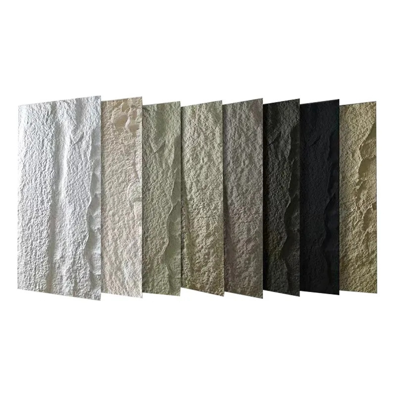 Factory PU Stone Indoor and Outdoor Decorative Panel Polyurethane Artificial Wall Stone Panel