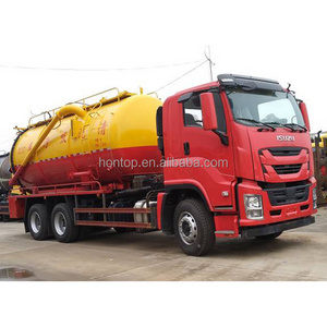 1SUZU 20 m3 Waste Water Septic Vacuum Suction Hose Tanker Truck Fecal Feces Sludge Sewage Suction Trucks In Philippines