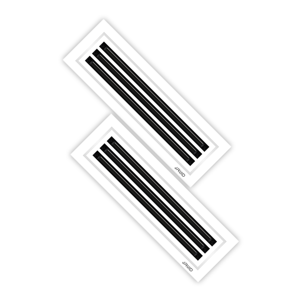 2 slot linear diffuser customized size high-grade air conditioning vent cover aluminum linear slot diffuser  bar grille