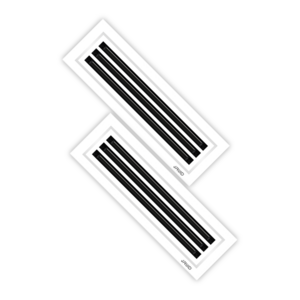 2 slot linear diffuser customized size high-grade air conditioning vent cover aluminum linear slot diffuser  bar grille