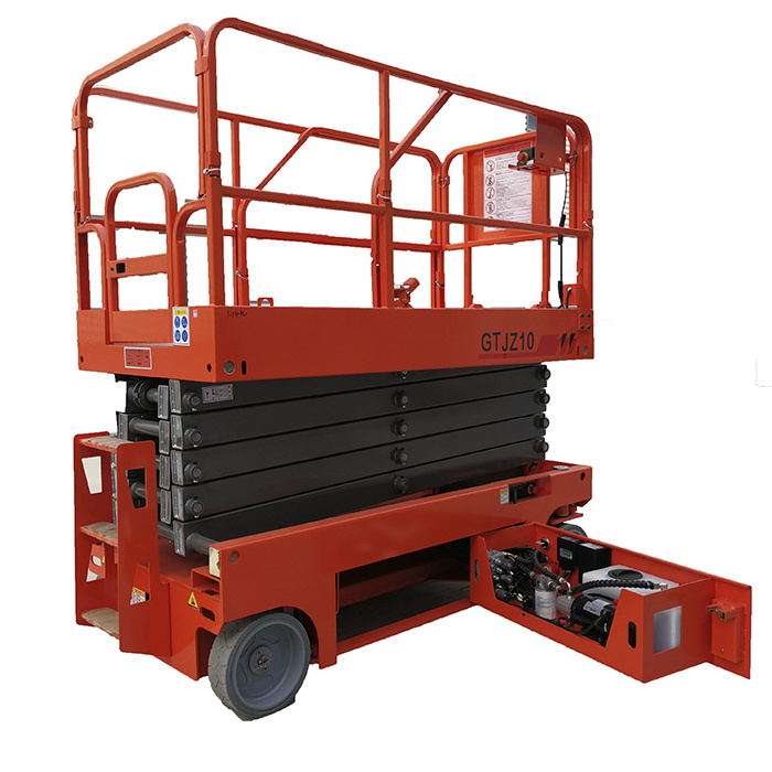 Greenhouses picking self-propelled scissor lift man lift