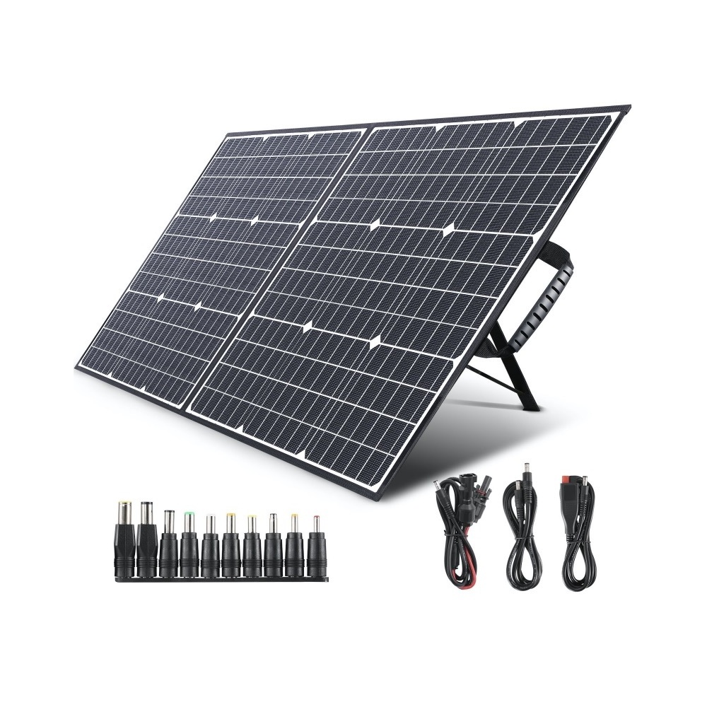 100 Watt Foldable Solar Panel Quick Charge USB QC3.0 Type-C PD 60W  DC 18V Output 100W Portable Solar charger Panel