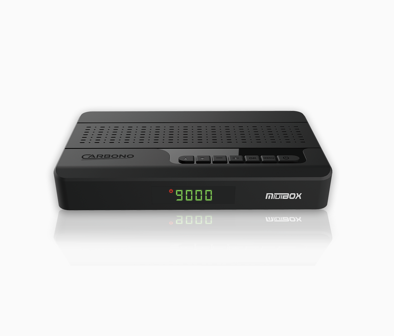 Miuibox Carbono DVB-S2 Satellite Receiver with IKS and SKS H.265 Miuibox Carbono Receiver