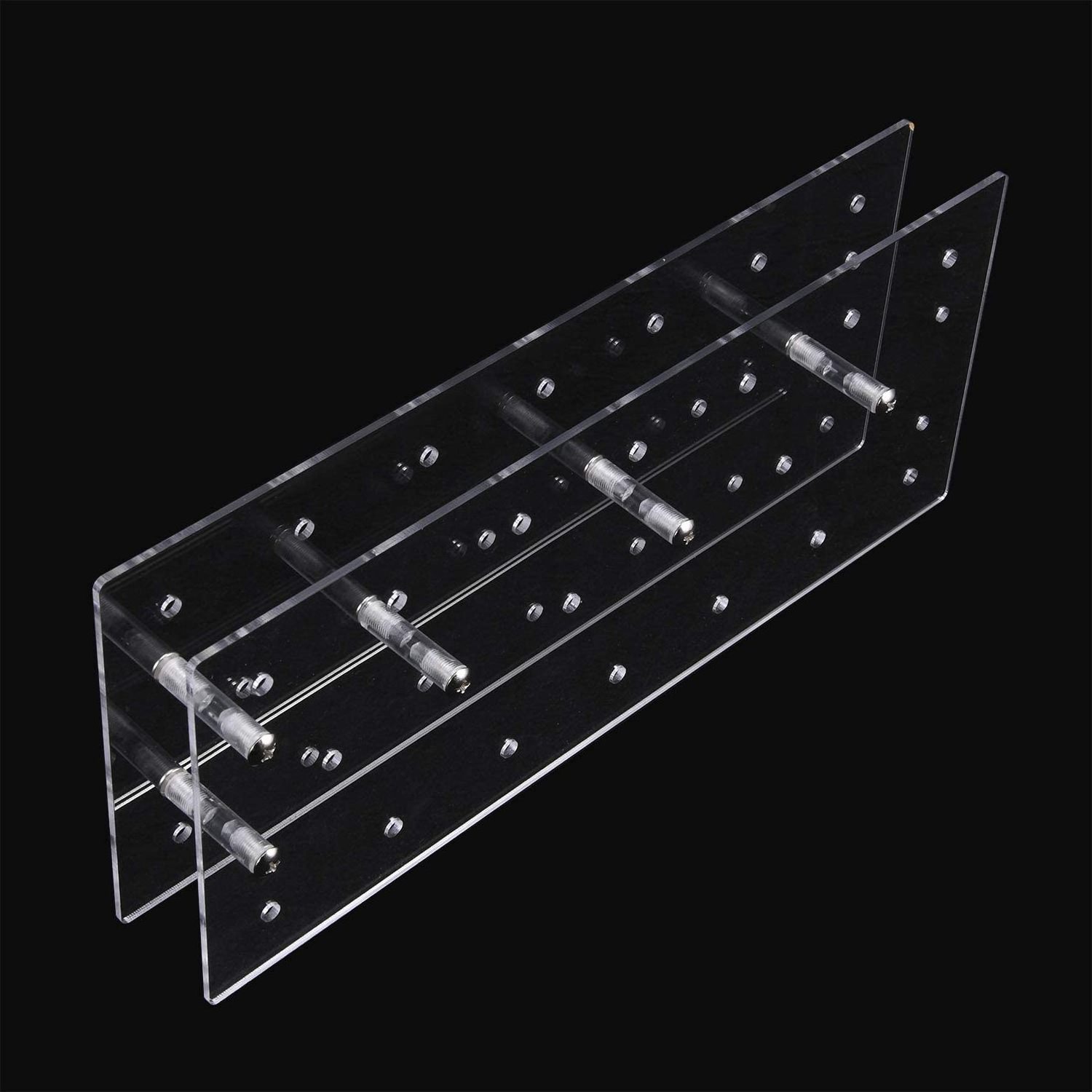 20 Hole Clear Acrylic Lollipop Display Stand Cake Pop Stand Candy Stand Holder Base for Birthday Party Halloween Decoration