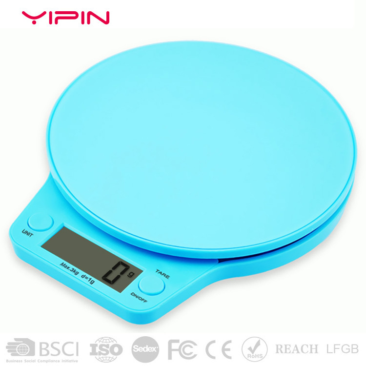 Manual electronic kitchen scale for food weighing digital food scale