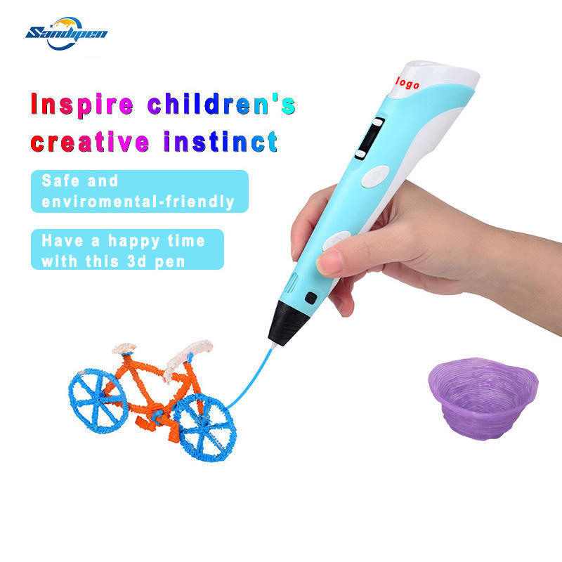 Magic gift school education tools 3d art toys birthday gift popular 3d glue pen,3d pen template,3d scribble pen