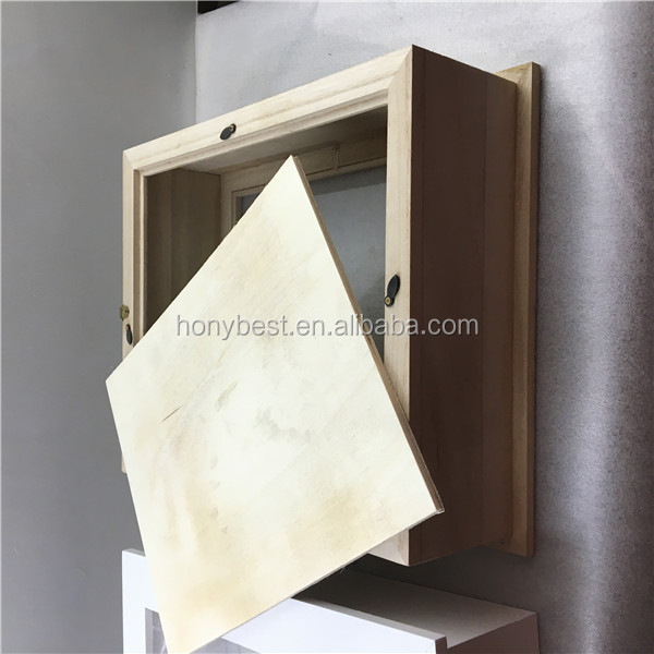 Bulk Free Standing Cheap Wholesale Wooden Shadow Box Picture Frame with Custom Size and Color