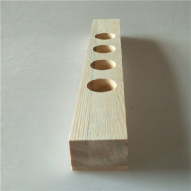 5/10/15/20ml Roller Bottle Organizer Wooden Essential Oil Rack 4 Slot Wood Display Stand for Perfume Aromatherapy Bottles Holder