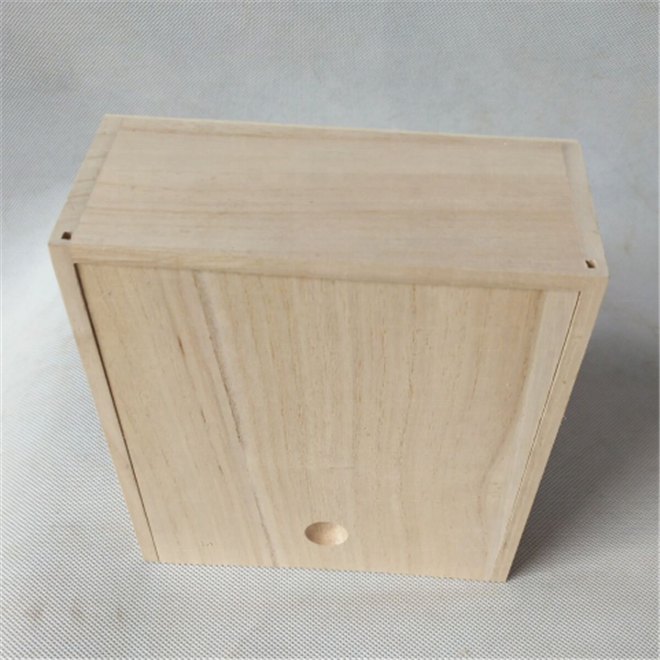 Wholesale Blank Unfinished Balsa Wooden Boxes With Sliding Lid for Gift Tea Packaging and Photo Storage Custom Pine Keepsake Box