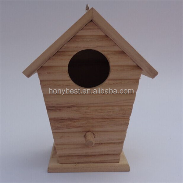 Hand Paint Garden Decorative Wood Bird Cage Houses