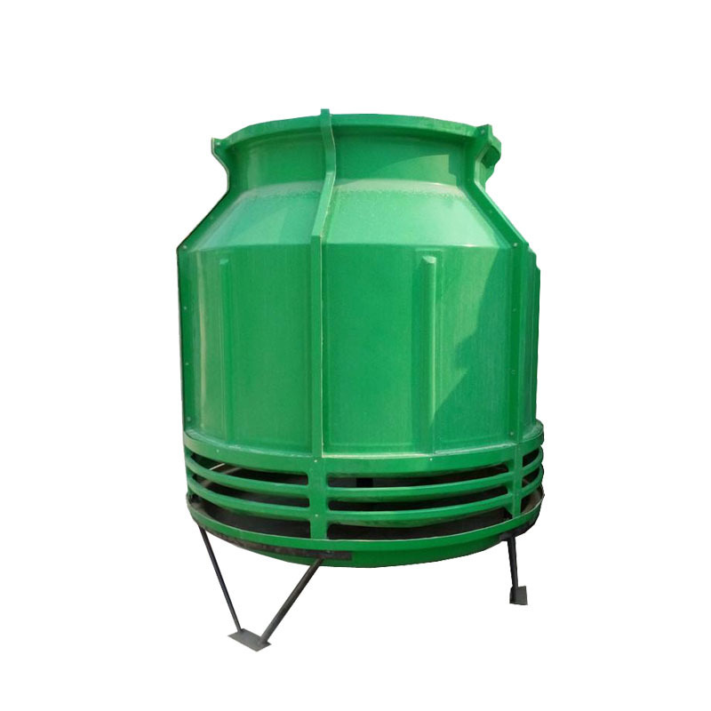 FRP Cooling Tower Cold Water Tower Industry Small Round Shape Frp Cool Down Heat Dissipation Cooling Tower