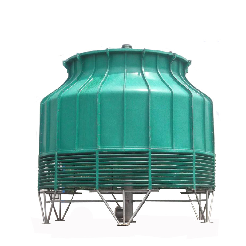 FRP Cooling Tower Cold Water Tower Industry Small Round Shape Frp Cool Down Heat Dissipation Cooling Tower