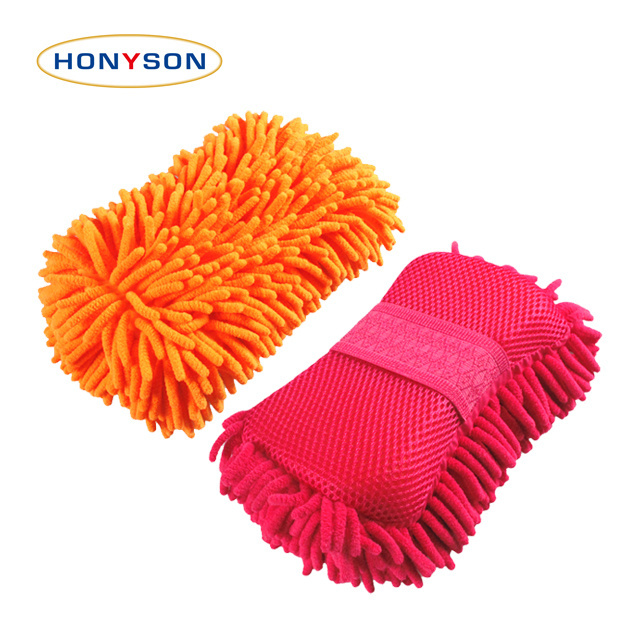 Microfiber Chenille Car Wash Sponge