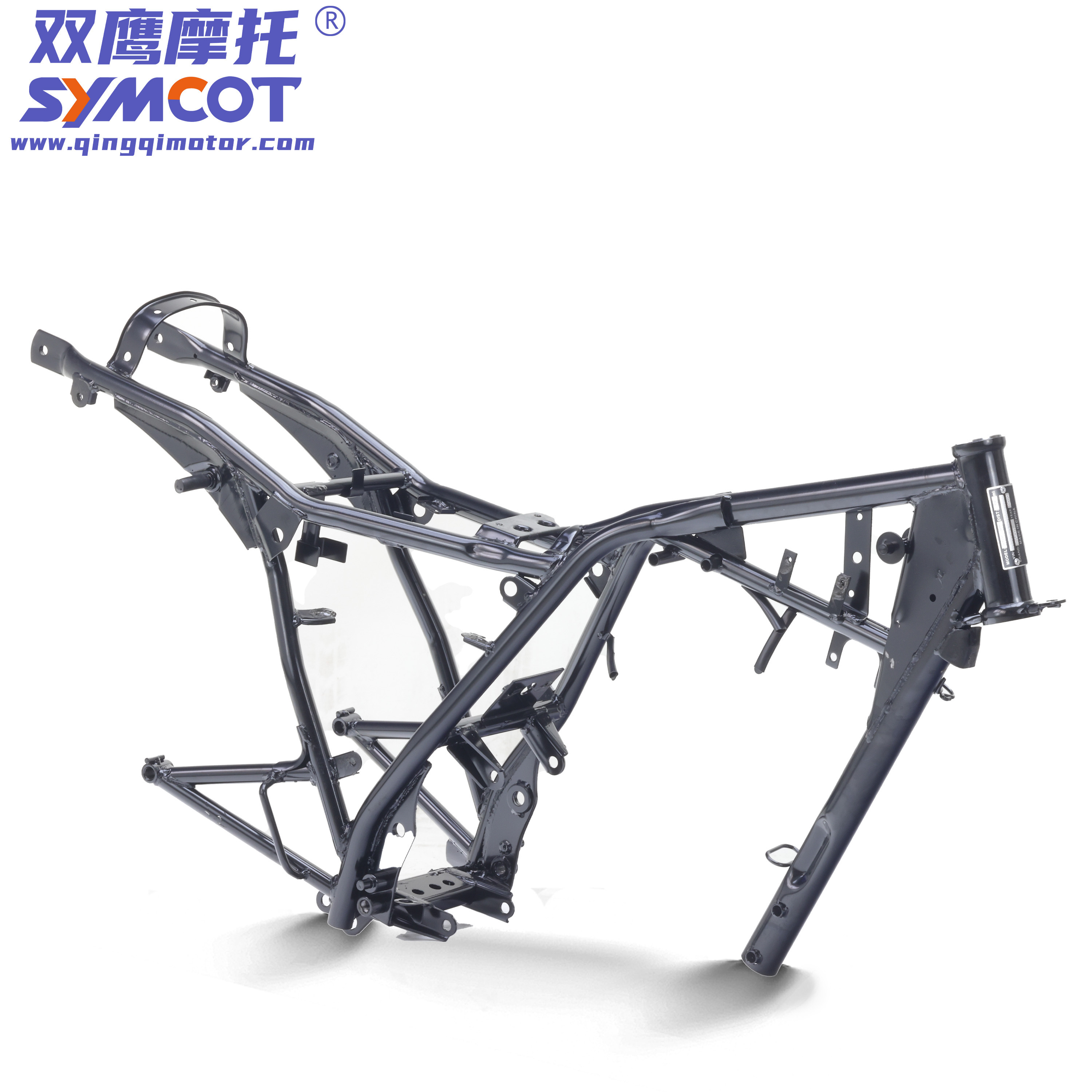 GN150 chassis motorcycle frame strong fat GN125 GN200 reinforced chassis 38mm diameter hot sell in Yemen Djibouti market