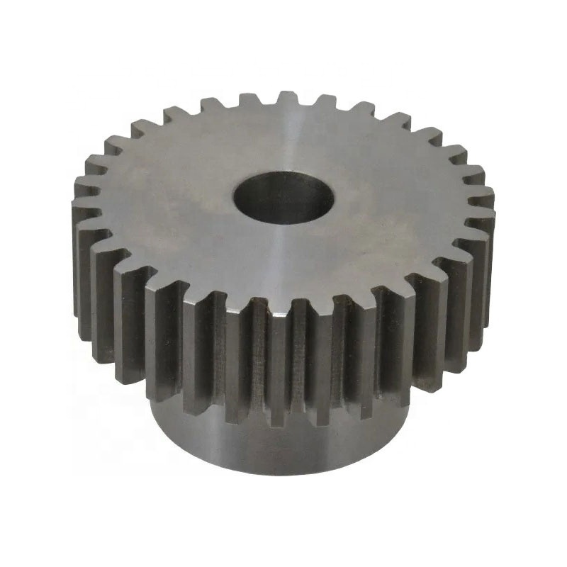 Customized spur gear for power transmission machine