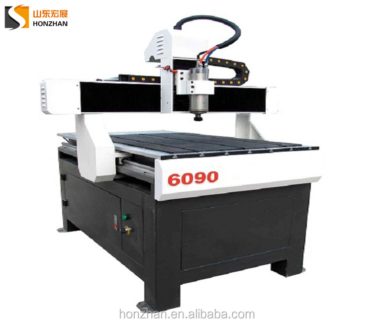 Good quality High precision jade carving machine / cnc router HZ-R6090 use 1.5KW spindle