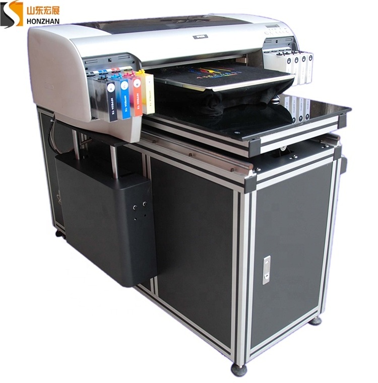 HONZHAN Hot sale inkjet used digital t-shirt printer Women's T-Shirts printing machine for sale