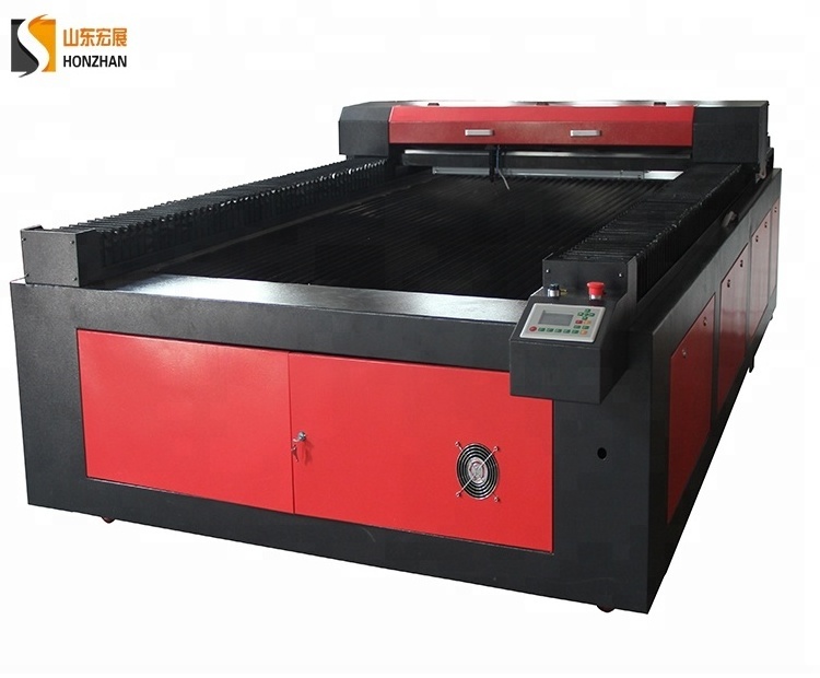 Honzhan Laser cutting machine with CCD camera for plastic sheet large face digital printing positioning cutting