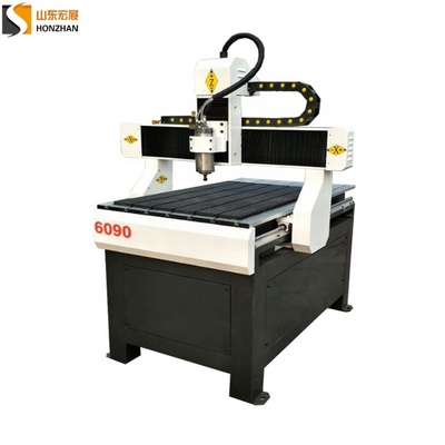 Good quality High precision jade carving machine / cnc router HZ-R6090 use 1.5KW spindle