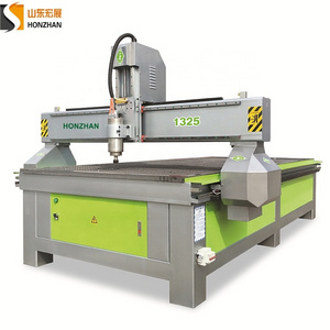 Good quality supply Professional aluminum cutting machine cnc router HZ-R1325 use water cooled spindle and water sink T-slot table