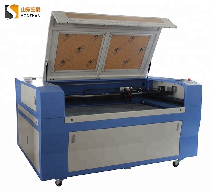 Cheap price HONZHAN high working efficiency dual laser heads cutting machine with CE certification