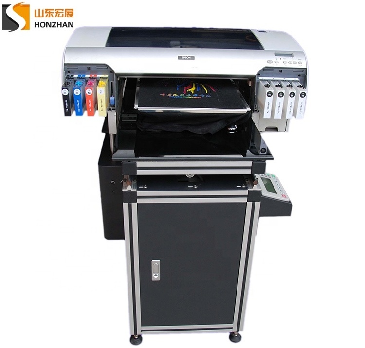 HONZHAN Hot sale inkjet used digital t-shirt printer Women's T-Shirts printing machine for sale