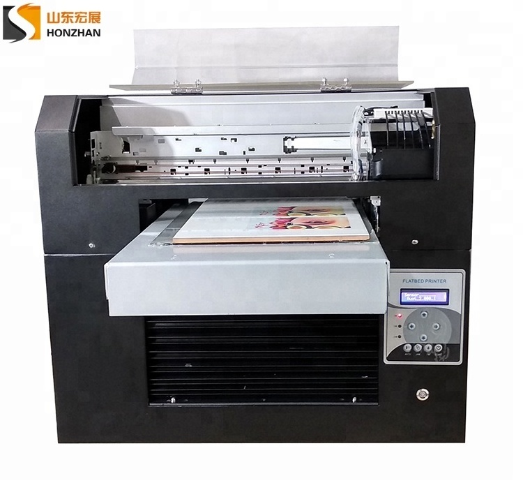 Hot sale Multicolor digital custom printing business A3 PVC board UV led printer / mobile cell phone cases printing machine