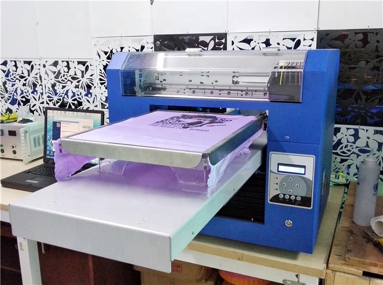 Hot sale Honzhan Competitive price Chinese digital inkjet printer automatic t-shirt printing machine one pass printing