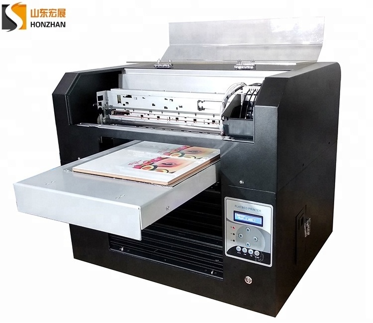 Hot sale Multicolor digital custom printing business A3 PVC board UV led printer / mobile cell phone cases printing machine