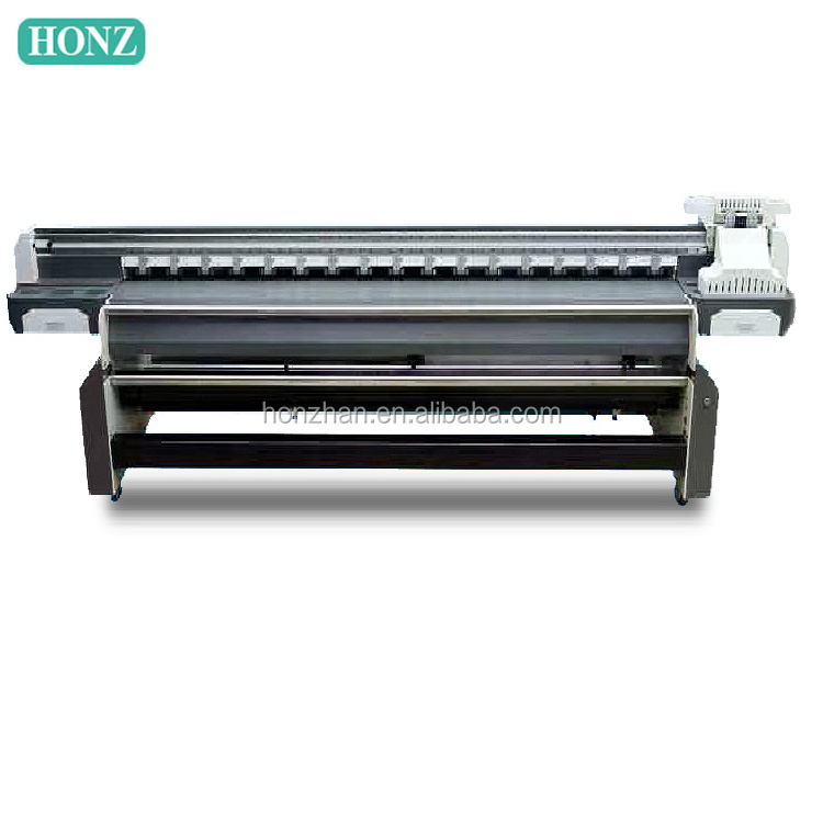 Good quality Multicolor colour page and Inkjet printer DX5 head 10ft 3.2m large format UV roll to roll printer