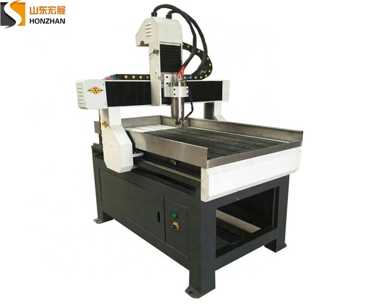 Good quality High precision jade carving machine / cnc router HZ-R6090 use 1.5KW spindle