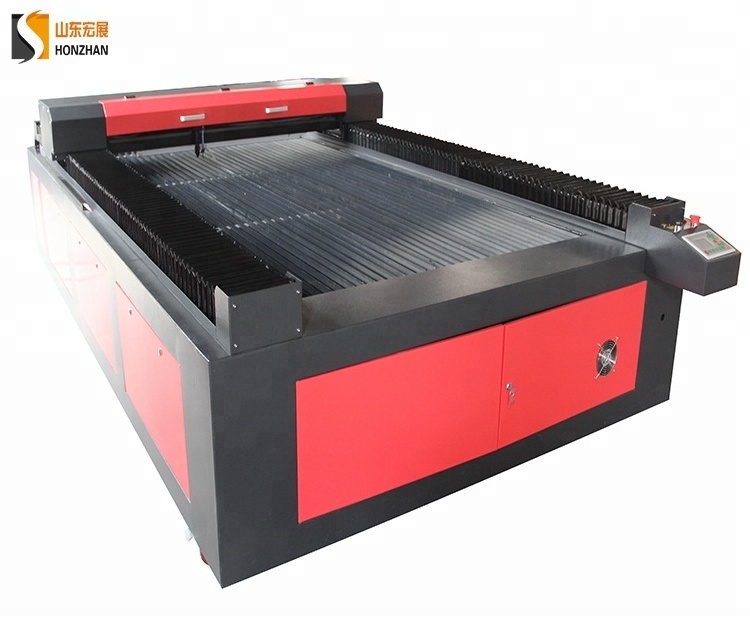 Honzhan Laser cutting machine with CCD camera for plastic sheet large face digital printing positioning cutting