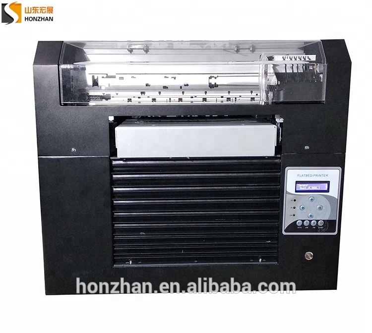 Hot sale Multicolor digital custom printing business A3 PVC board UV led printer / mobile cell phone cases printing machine