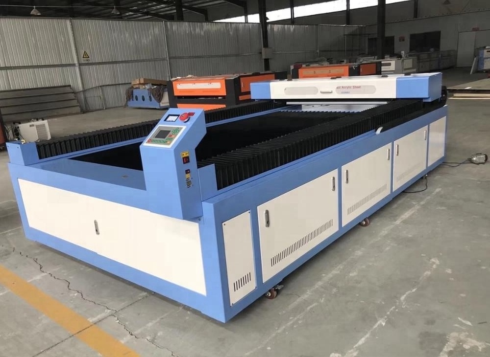 Honzhan Laser cutting machine with CCD camera for plastic sheet large face digital printing positioning cutting