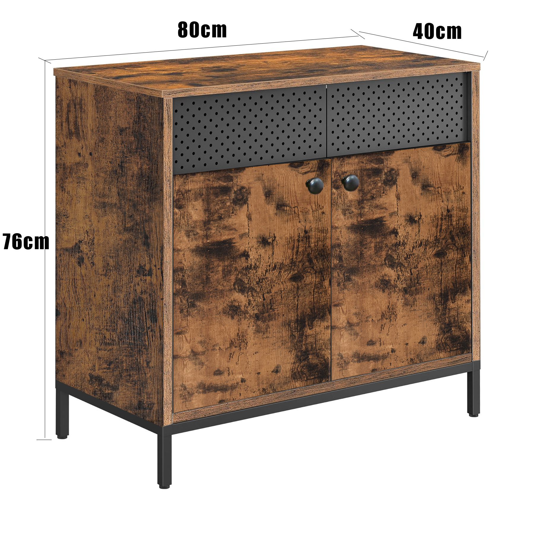 Wholesale Storage Cabinet with Door Wooden Cupboard Wood Sideboard for Living Room Bedroom Kitchen