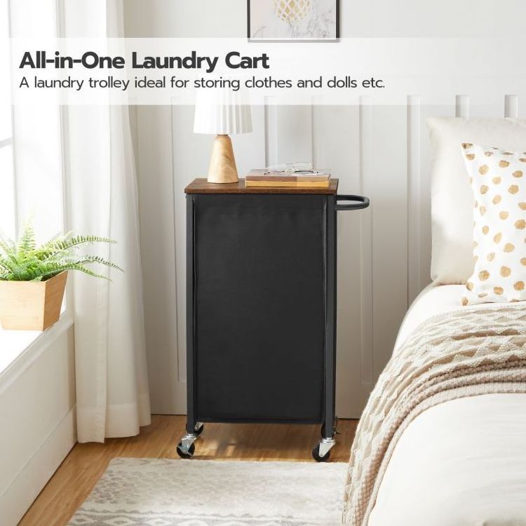 Wholesale Laundry Hamper Sorter on Wheels Laundry Basket Rolling Cart with Wheels for Dirty Clothes Storage Organizer