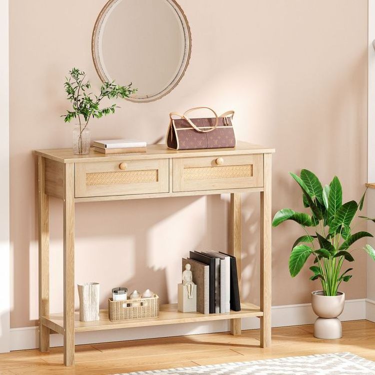 Wholesale Console Table with Storage Narrow Sofa Table with Drawer Entryway Table for Living Room Hallway