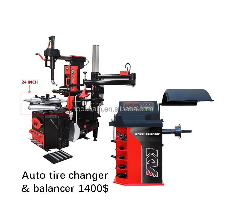 Automatic Lean Back Tyre Changer and wheel balancer machine Tire changing machine