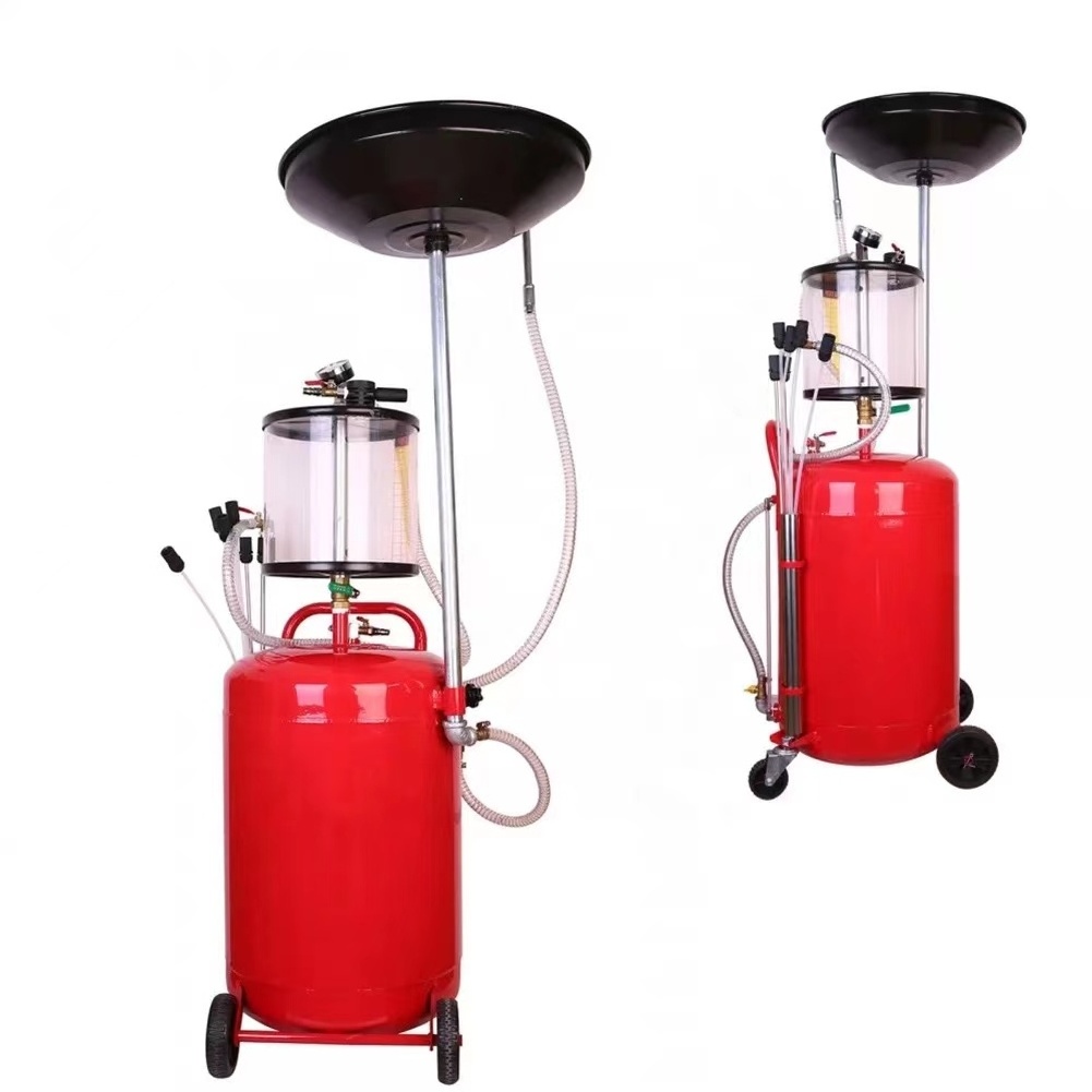 80L oil changer collector Oil drainer Pneumatic Oil Extractor