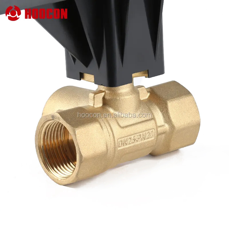 Air Conditioning Motorized Damper Actuator Ball Valve with Three Way