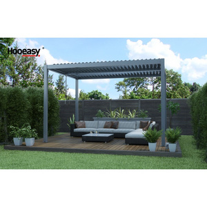 Villa garden toldos para pergolas 3x3 waterproof pergola aluminio mirador gazebo from Hooeasy