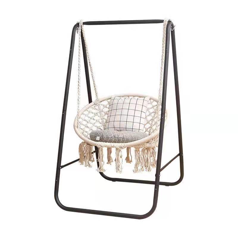 Resistant Sturdy Metal Stand for Porch Patio Garden Swing Sets for Backyard