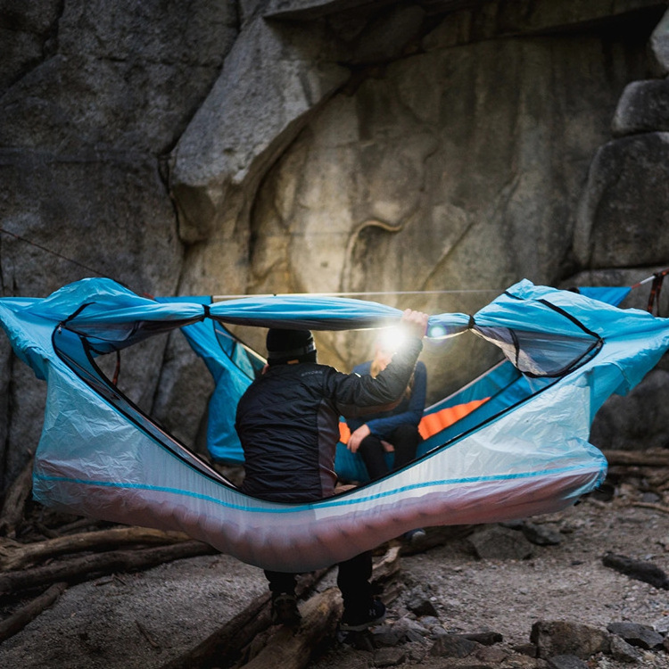 Lightweight and Portable Hammock Tent Hanging Hammock With Sleeping Pad