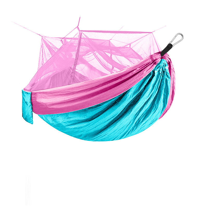 Custom Portable Camping Hammock with Adjustable Mosquito Net hammock with canopy