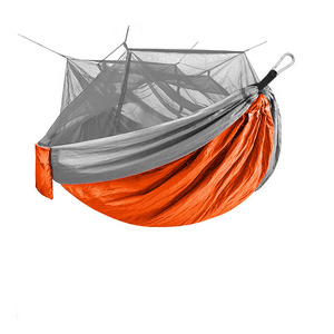 Custom Portable Camping Hammock with Adjustable Mosquito Net hammock with canopy